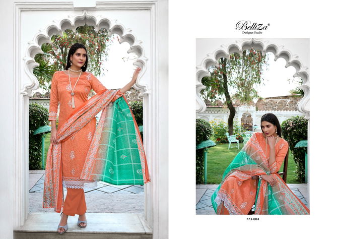 Siyahi Mirror By Belliza 001-010 Printed Cotton Dress Material Catalog